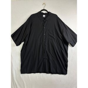 Laleela Button‎ Up Men's 4XL Short Sleeve